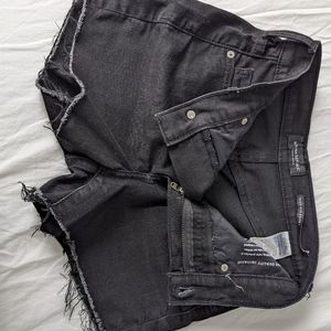 Banana republic high rise denim shorts 24P